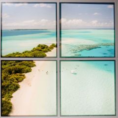 Beach celling art