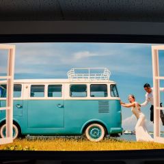 campervan LED Virtual window wall box