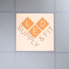 LED Supply & Fit Ceiling Panel