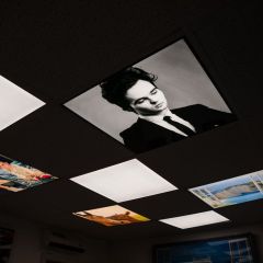 collage celling art