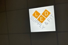logo ceiling panel