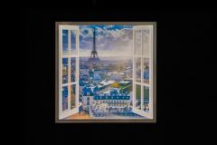 Paris Virtual LED window wall box