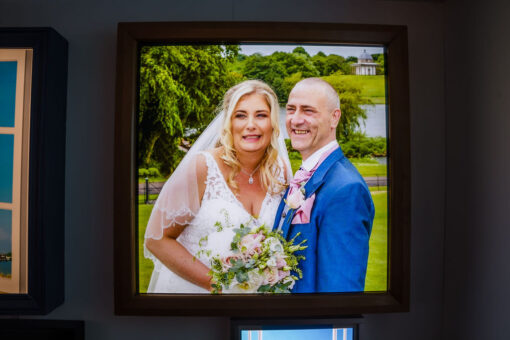 wedding led wall box