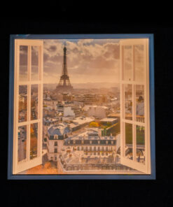 Paris LED Wall Art Box
