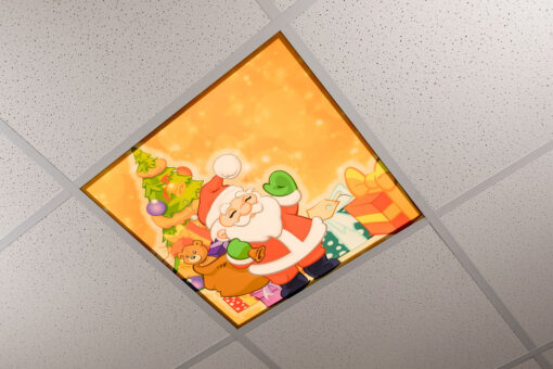 Christmas Themed LED Panel Overlay