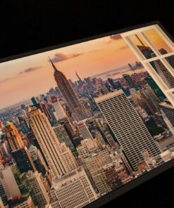 Alternative view of Sky Scrapers LED Virtual Window 1200 x 600mm