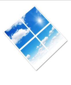 2D LED Panel Light | 600x600 | SKY Panel (4 Pack includes panel)